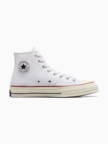 Granátové tenisky Converse Chuck 70 bílé