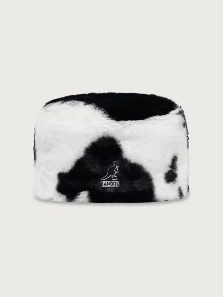 Kangol căciulă pentru femei FAUX FUR TOPPER alb