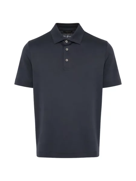 Scurt tricou polo Tombolini albastru