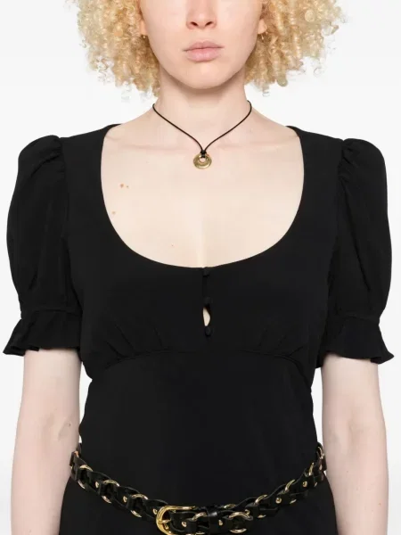 Rochie midi Chloé până la genunchi de costum negru