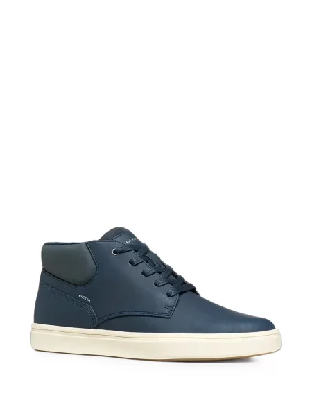 Fűzős csipkés sneaker Geox kék