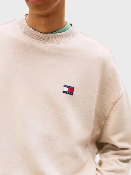 Світшот Tommy Jeans бежевий
