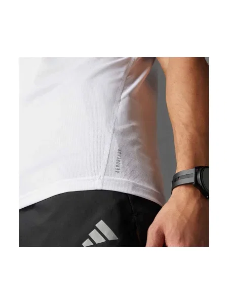 Futó póló Adidas fehér