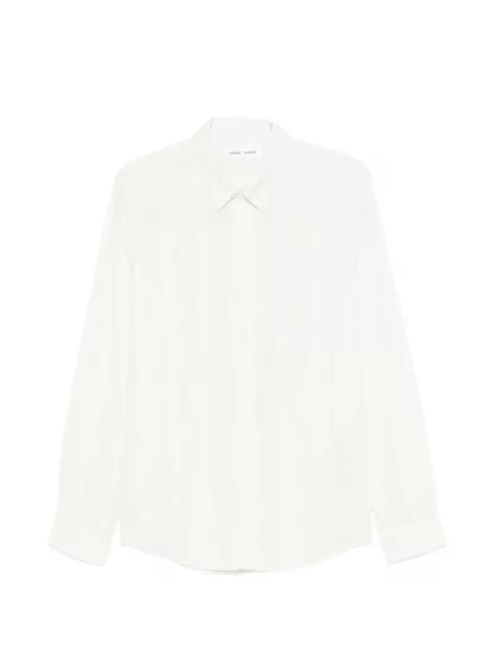 Cămașă Samsøe Samsøe cu dungi