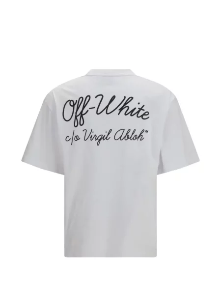Tricou Off-white cu imagine alb