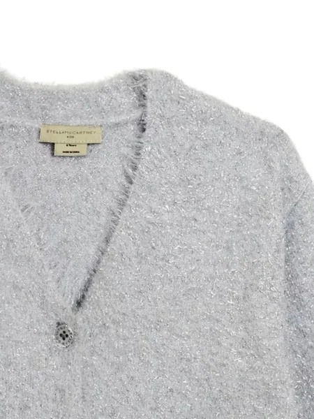 Dětské kardigan Stella Mccartney šedý