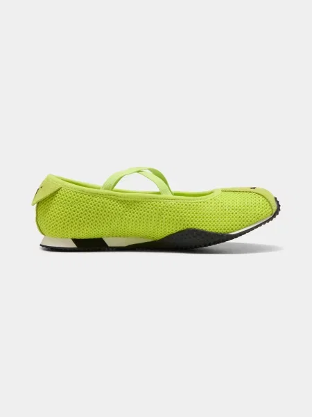 Балетки PUMA H-street Ballet Wns комбінований верх зелений
