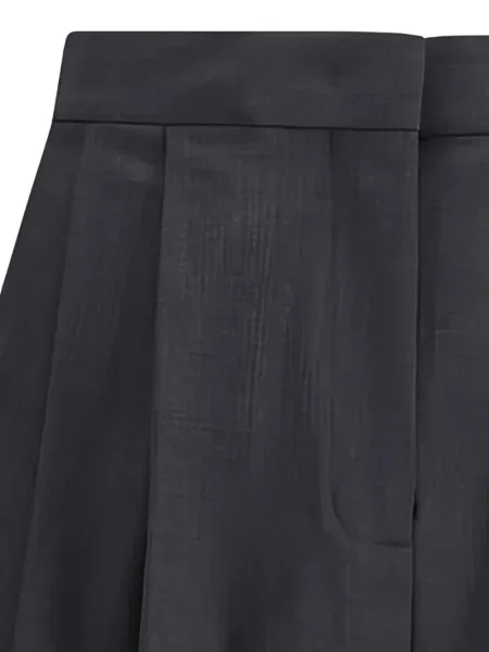 Pantaloni Fabiana Filippi plisate gri