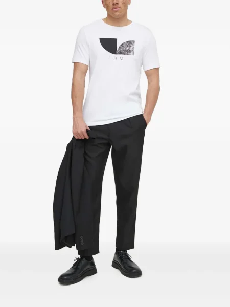 Tricou Iro cu imagine alb