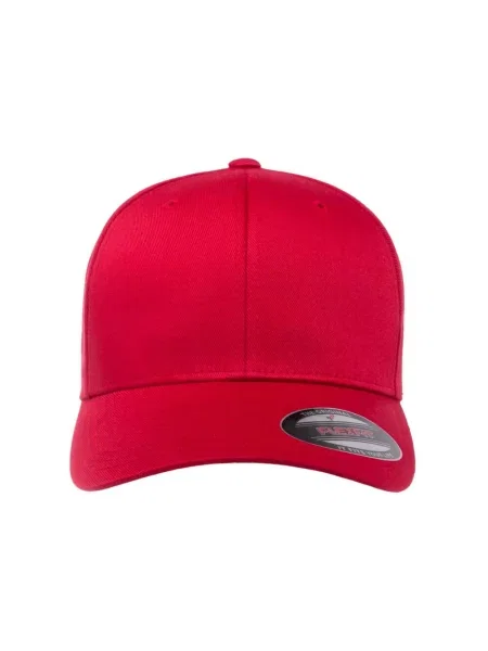 Czapka Z Daszkiem Toddler Wooly Combed czerwona