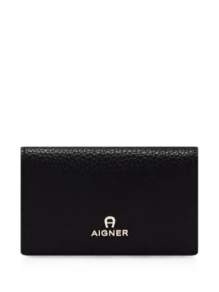 Portofel Aigner cu autograf negru