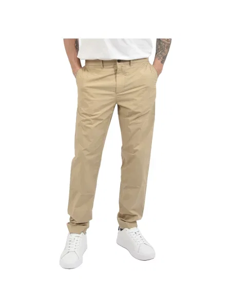 Nohavice Tommy Hilfiger béžová