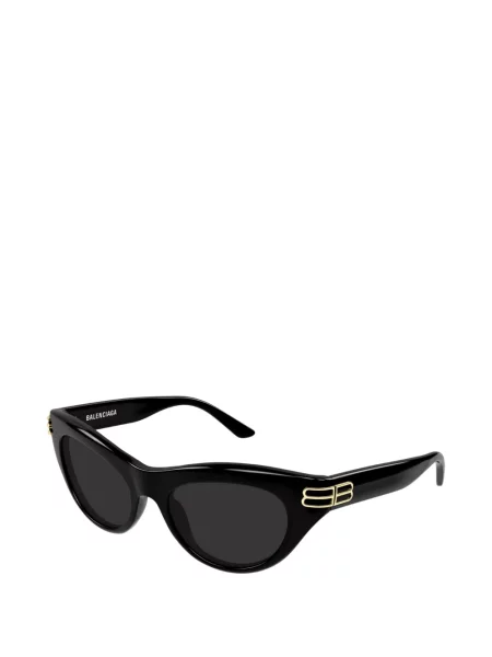 Sunčane naočale mačje oči Balenciaga Eyewear crna
