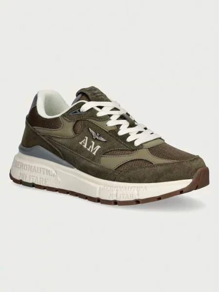 Aeronautica Militare SNEAKERS sportcipő férfi zöld
