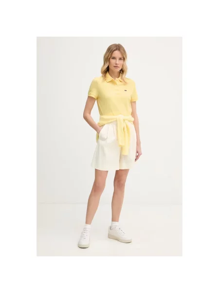 Koszulka polo Lacoste żółta