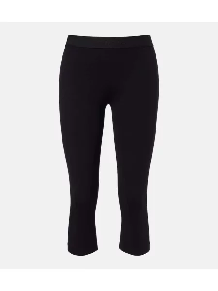 Pantaloni Tom Ford cu talie înaltă negru