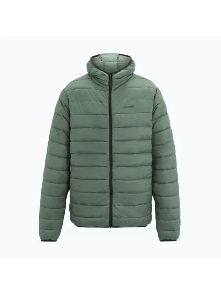Geacă cu puf pentru bărbați REGATTA Hooded Marizion dark forest green verde