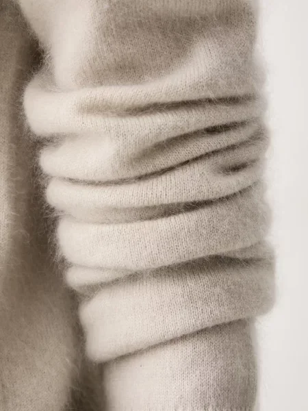 MM by Max Mara пуловер дамски от вълна MMLCARIOCA бежово