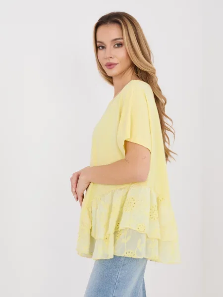 Bluza Italy Moda žuta