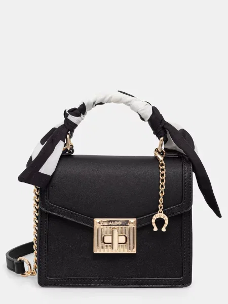 Aldo geantă crossbody pentru femei cu imitație de piele CALOBAREL negru
