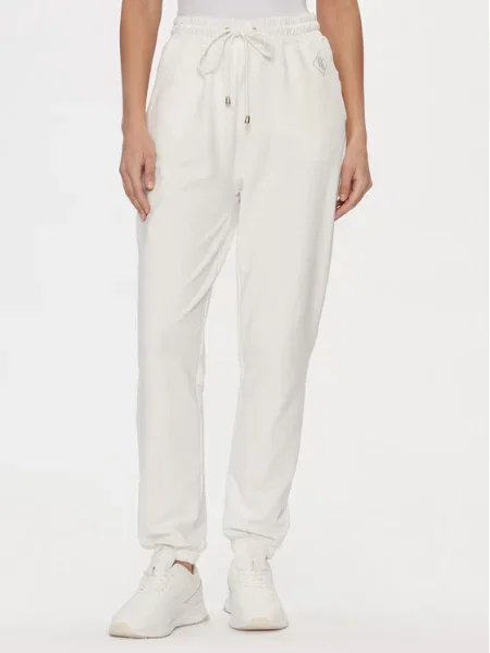 Gaudi Spodnie dresowe Écru