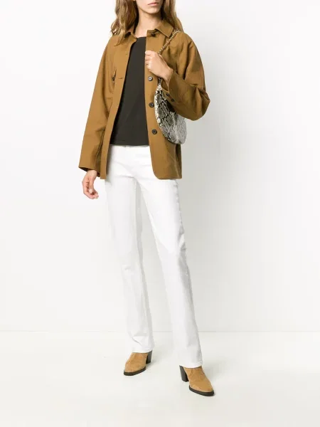 Scurt tricou James Perse maro