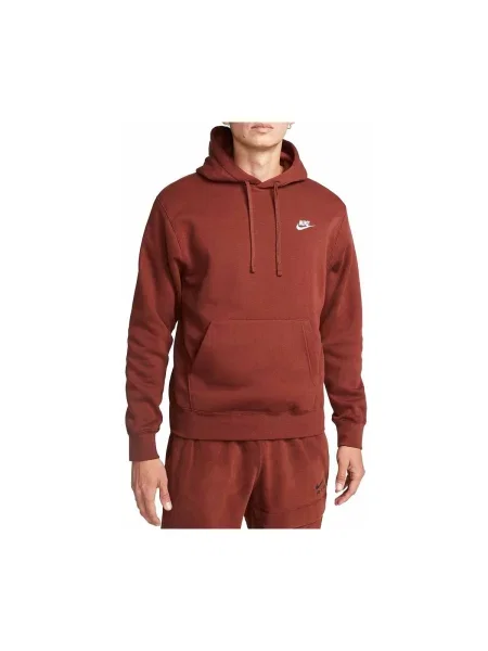 Hanorac din fleece Nike din fleece roșu