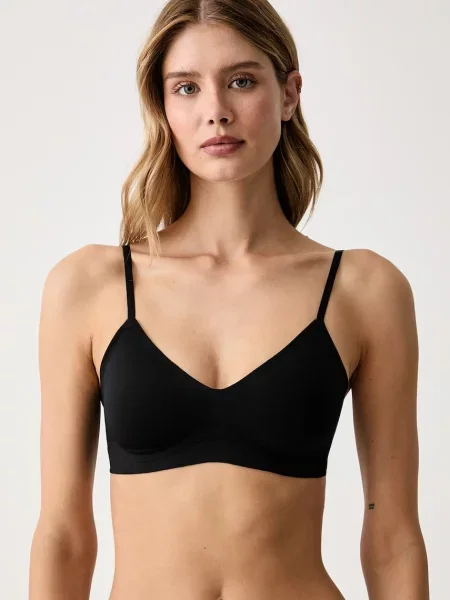 Calvin Klein Underwear bezešvá podprsenka černá