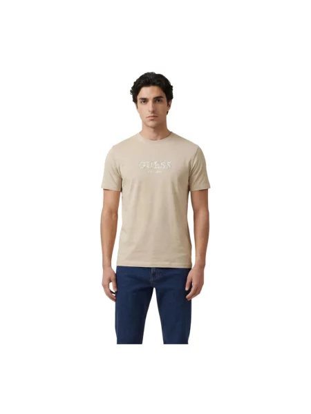 Guess T-Shirt beżowy