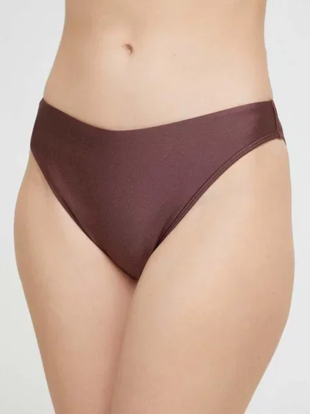 Plavky Abercrombie & Fitch hnědé