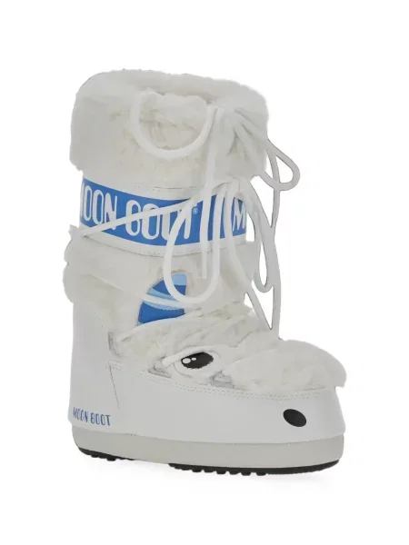 Botki dziecięce Moon Boot białe