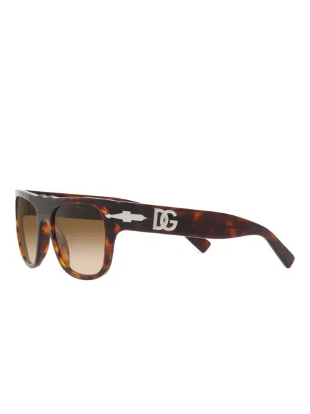 Слънчеви очила Dolce & Gabbana Eyewear с градиентным принтом кафяво