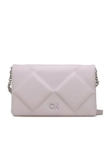 Pisemska torbica Calvin Klein vijolična