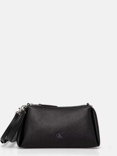 Táska Calvin Klein Jeans Drop Small Shoulder Bag fekete