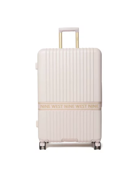 Veliki kofer Nine West Svijetlo roza