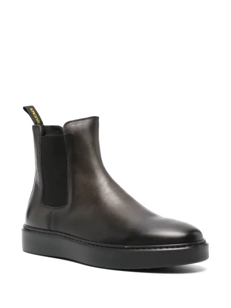 Botine chelsea Doucal's din piele gri