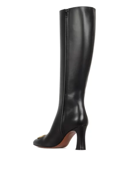Botine Valentino Garavani din piele negru