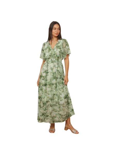 Haljina La Modeuse zelena
