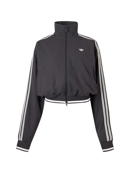 ADIDAS ORIGINALS Geacă de primăvară-toamnă FIREBIRD negru alb