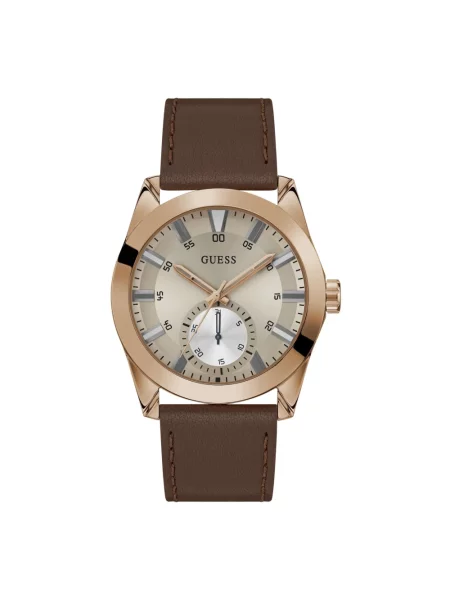 Zegarek Guess brązowy