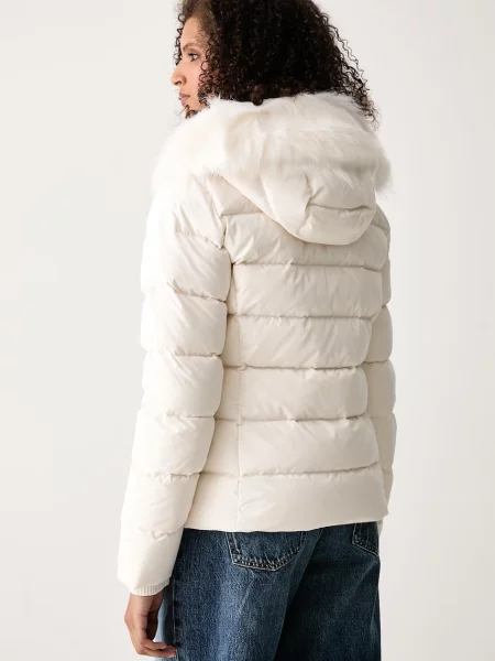 Tommy Jeans kurtka puchowa beżowa