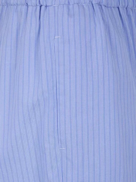 Dryžuotos kelnės Drhope mėlyna