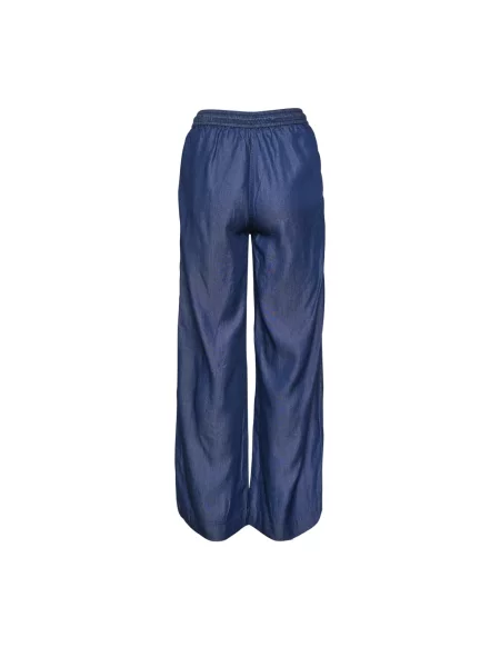 Szerokie jeansy Inwear niebieskie
