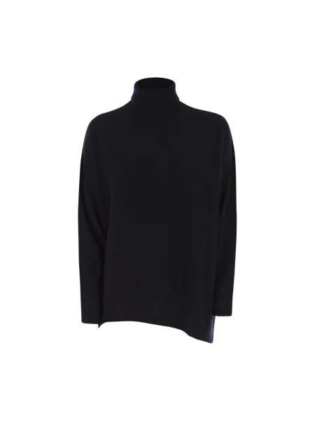 Sweter z golfem Vanisé do golfa niebieski