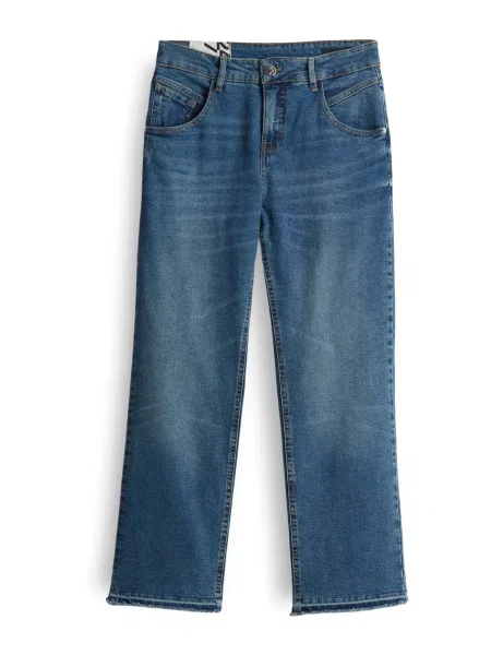 OPUS Jeans Lani Twist denim albastru