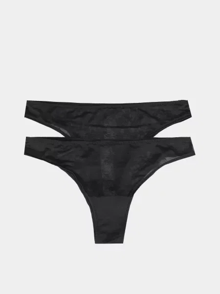 Труси Emporio Armani поліамід/еластан чорний