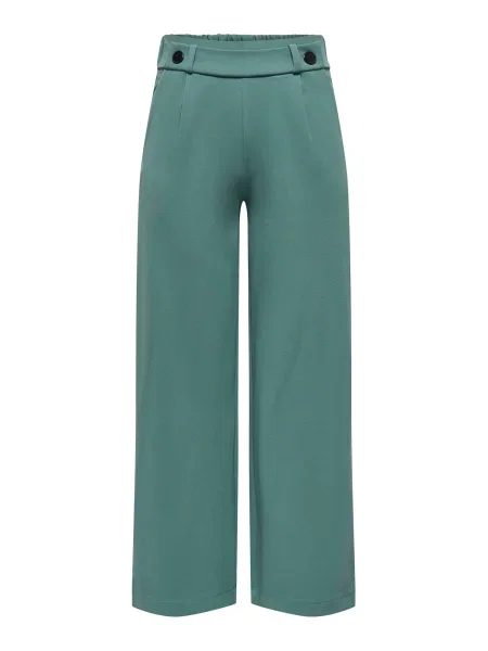 JDY Pantaloni cutați JDYGEGGO cyan