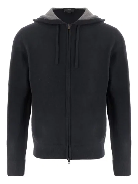 Hanorac Vince din cașmir albastru