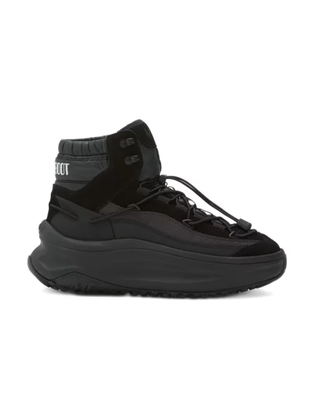 Sneakersy Moon Boot zamszowe czarne