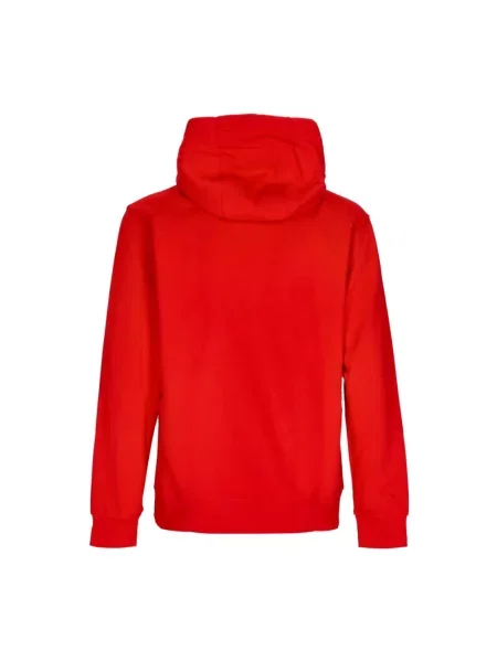 Bluza z kapturem Nike z kapturem czerwona